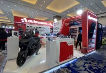 IIMS 2026: Autovision Rilis BiLED Laser Smoky, Lampu Tambahan Motor Autovision IIMS 2026