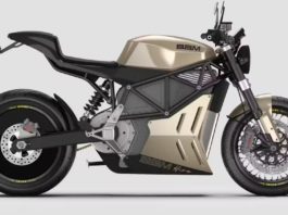 BBM Hiro, Motor Listrik Gaya Sport Retro Bertenaga 94 HP dan Isi Daya 15 Menit BBM Hiro Motor Listrik