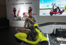 IIMS 2026: Indomobil Emotor Luncurkan Skuter Listrik QT Series Indomobil Emotor luncurkan QT series di IIMS 2026, (5/2/2026). Foto: afid