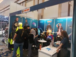 IIMS 2026: Tiger Head Bawa Jas Hujan Lentur Tiger Head IIMS 2026