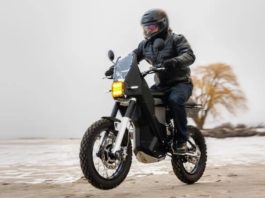 Land Moto District ADV, Motor Listrik Adventure Gaya Rally Look dari Amerika Serikat Land Moto District ADV Motor Listrik