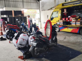 Wahana Makmur Sejati Dukung Insan Pers Lewat Servis Motor Keliling SEMOK Wahana Makmur Sejati Servis Motor Keliling Honda