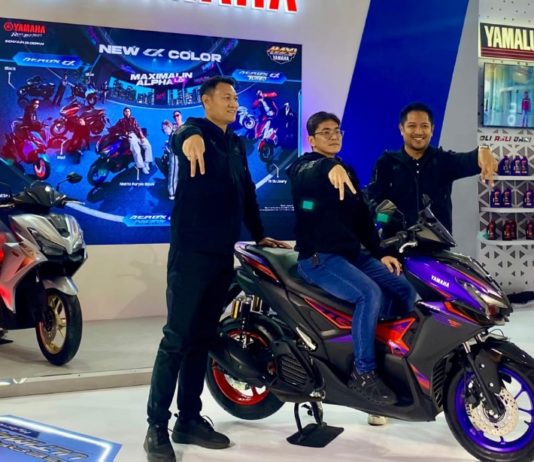 IIMS 2026: Yamaha Hadirkan Warna Baru Aerox Alpha,Segini Harganya Warna Baru Aerox 2026