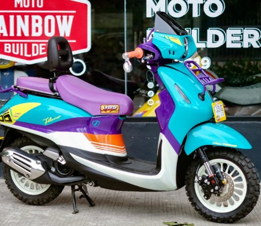 Ketika Yamaha Grand Filano Hybrid Diubah Jadi Urban Rally Grand Filano Urban Rally