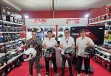 IIMS 2026: Helm SMK Cygnus dan STUDDS Atlas Rilis, Penuh Fitur Keamanan Helm SMK Studds IIMS 2026
