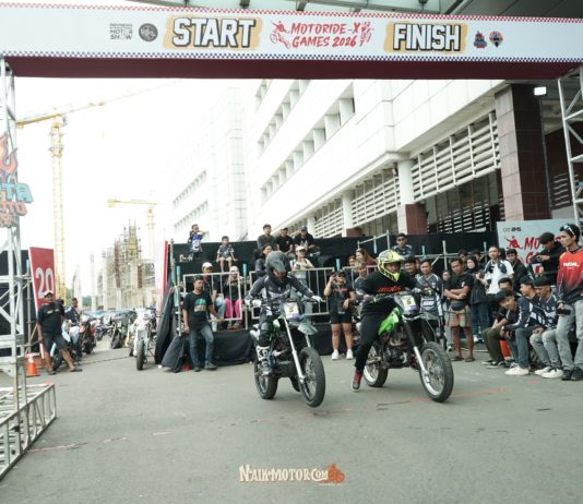 IIMS 2026: Motoride X-Games dan Jakarta Supermoto Sunday, Keahlian Peserta Diadu Motoride X-Games Jakarta Supermoto Sunday IIMS 2026