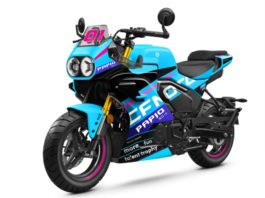 CFMoto Papio Racer 2026, Motor Sport Mini dengan Livery Ala Moto2 CFMoto Papio Racer 2026