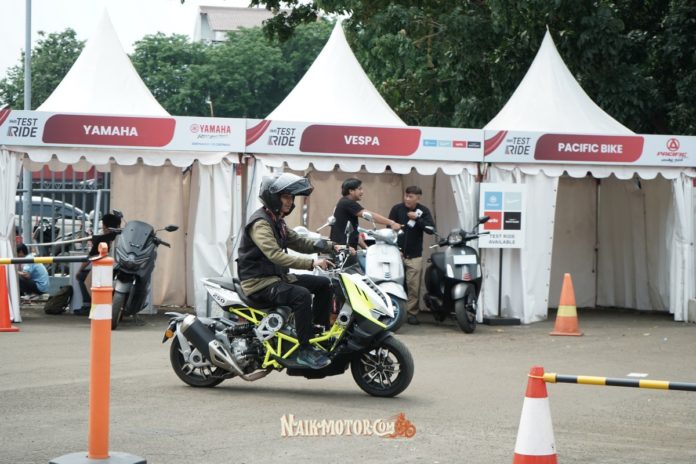 IIMS 2026 Test Ride Motor