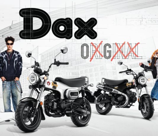 Honda Dax 125 OG 2026, Warna Baru Hitam dan Putih yang Ikonik Honda Dax 125 OG 2026