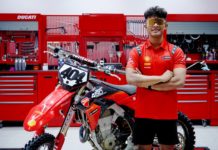 Adaptasi M Zidane dengan Ducati Desmo450 MX, Siap Tempur di Thailand Motocross 2026 M Zidane Ducati Desmo450