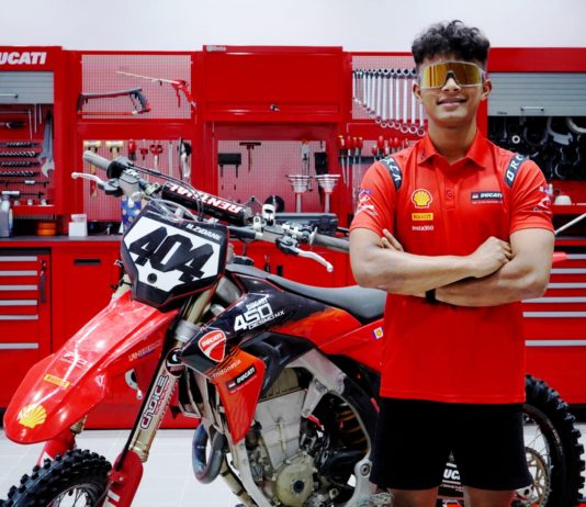 Adaptasi M Zidane dengan Ducati Desmo450 MX, Siap Tempur di Thailand Motocross 2026 M Zidane Ducati Desmo450