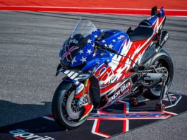 Aprilia X 250th, Superbike Spek MotoGP Bertema Amerika Serikat Aprilia X 250th Amerika