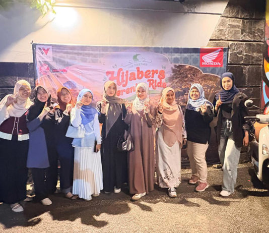 Hijabers Serenity Ride, Cara Wahana Honda Perkuat Komunitas Perempuan Hijabers Serenity Ride