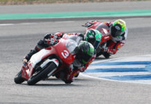 Race 1 Idemitsu Moto4 Asia Cup 2026 di Buriram, Pembalap Honda Kibarkan Merah Pitih IM4AC 2026 Thailand Race1