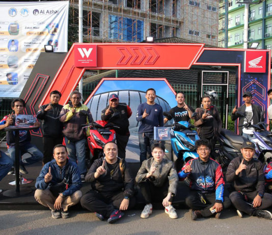 Komunitas Vario Jakarta Perkuat Eksistensi Lewat Riding dan Aktivitas Positif Komunitas Vario Jakarta