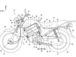 Terungkap Gambar Paten Motor Listrik Honda Super Murah, Mirip Honda CB! Motor Listrik Honda Murah