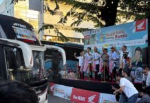 Mudik Balik Bareng Honda 2026 Berangkatkan 2.521 Pemudik dan 1.116 Motor Mudik Balik Bareng Honda 2026