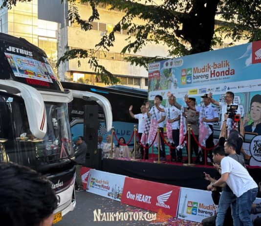 Mudik Balik Bareng Honda 2026 Berangkatkan 2.521 Pemudik dan 1.116 Motor Mudik Balik Bareng Honda 2026