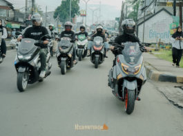 Nongky Bareng Vol.1, Kolaborasi IRC dan Naik Motor Ajak NMAX-XMAX Riders Tangsel Riding hingga Buka Puasa Nongky Bareng IRC Naik Motor