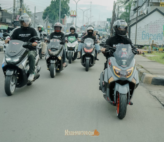 Nongky Bareng Vol.1, Kolaborasi IRC dan Naik Motor Ajak NMAX-XMAX Riders Tangsel Riding hingga Buka Puasa Nongky Bareng IRC Naik Motor