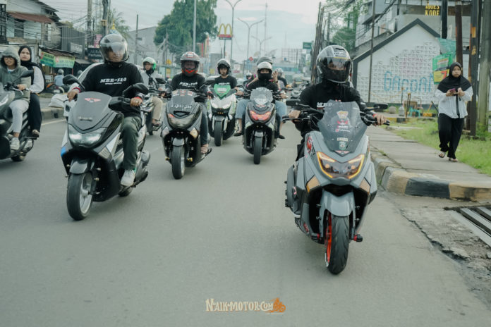 Nongky Bareng IRC Naik Motor
