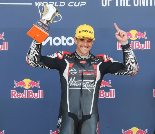 Oscar Gutierrez Beri NitiRacing Menang di Race 2 Harley-Davidson Bagger World Cup 2026 Amerika Oscar Gutierrez Niti Racing