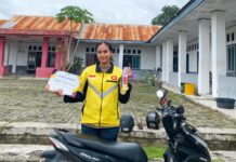 Rahel, Mitra Maxim Bike, Mahasiswi Hukum dan Petinju Rahel Mitra Maxim Bike
