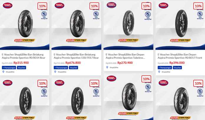 Shop & Bike Ban Promo Diskon