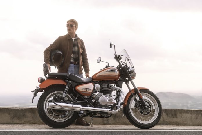 Royal Enfield Meteor 350 Sundowner Orange