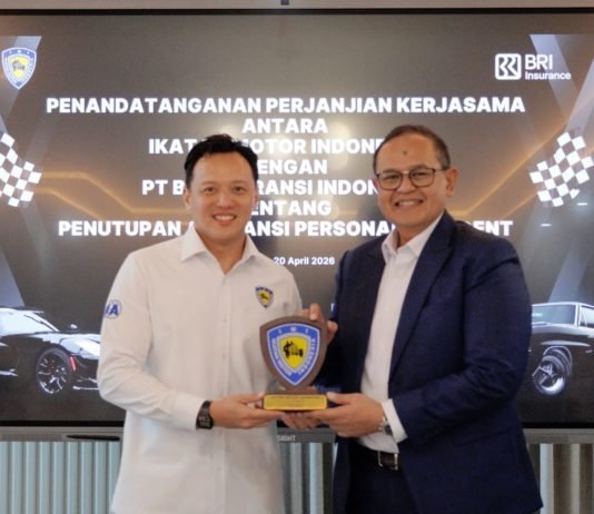 Ikatan Motor Indonesia dan BRI Insurance Hadirkan Asuransi Kecelakaan Diri bagi Anggota BRI Insurance IMI