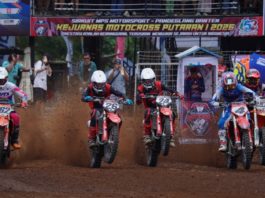 Ducati MX Team Berjaya di Putaran 1 Kejurnas Motocross 2026, Diva Ismayana Impresif Ducati MX Team Indonesia