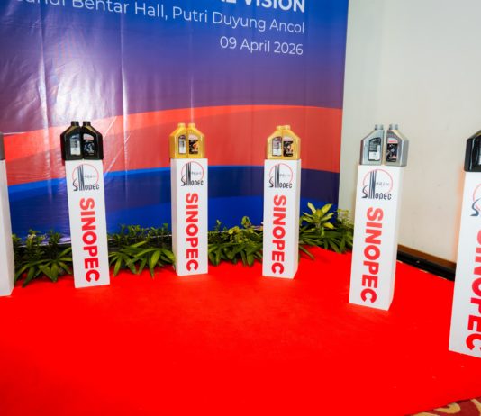 Peluncuran Pelumas Roda Dua Sinopec, dan Alpha Moto Peluncuran Pelumas Sinopec