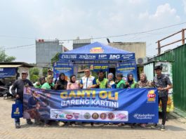 Hari Kartini 2026: Top 1 Gelar Ganti Oli Gratis Motor Ojol Wanita Ganti Oli Ojol Wanita