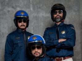Helm Cargloss Chips Highway Patrol, Gaya Polisi 80-an dengan Standar SNI Helm Cargloss Chips Highway Patrol