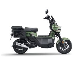 Honda Square X125 Skuter Matik Adventure, Sudah Dibekali Rak Samping Lipat Honda Square X125