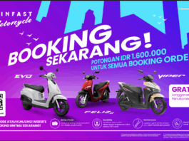 Motor Listrik VinFast Resmi Dijual, Mulai Rp18 Jutaan Gratis Swap Baterai Setahun Motor Listrik VinFast
