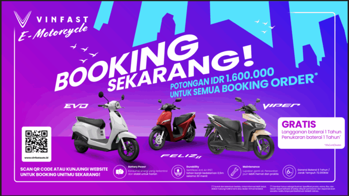 Photo 1 Motor Listrik VinFast