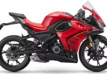 QJ Motor SRK 125 R1, Motor Sport Fairing 125 cc Punya Winglet Ala Moge QJ Motor SRK 125 R1