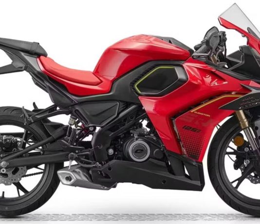 QJ Motor SRK 125 R1, Motor Sport Fairing 125 cc Punya Winglet Ala Moge QJ Motor SRK 125 R1