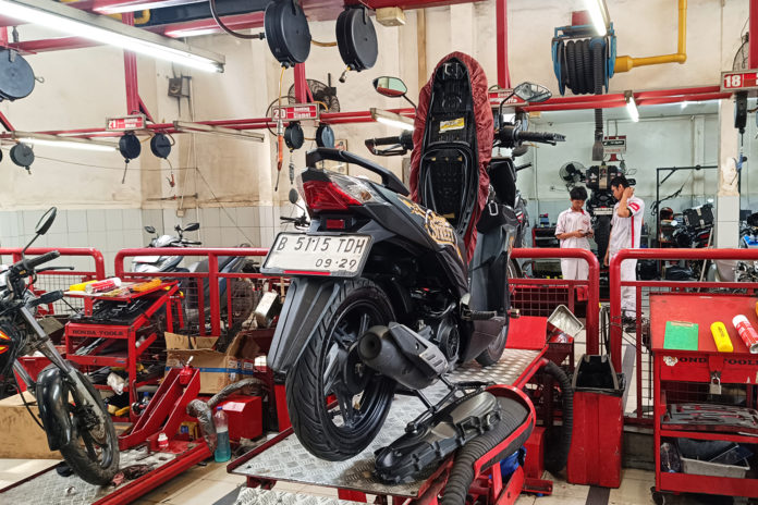 Promo MEIRIAH Servis Motor Matic Honda AHASS