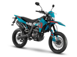 Aprilia SX 125 2026, Supermoto Mesin Kecil dengan Warna Nyentrik Aprilia SX 125 2026 Supermoto