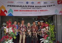 AHM Buka Pos AHASS TEFA di SMK Muhammadiyah 3 Weleri, Jembatani Siswa SMK ke Dunia Industri AHM Pos AHASS TEFA