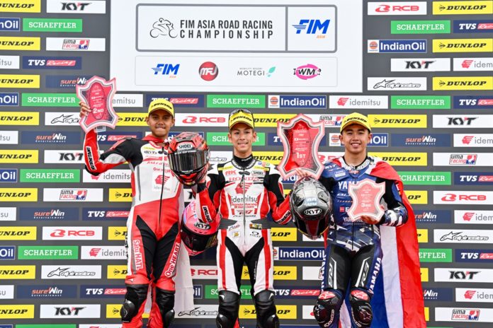 Podium ARRC 2026 Motegi