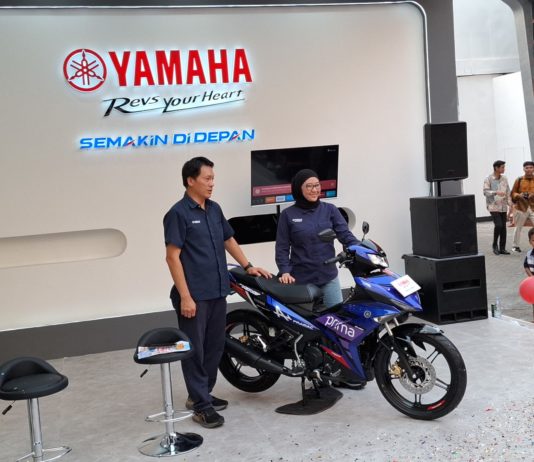 Yamaha Hadirkan MX King 150 Livery Prima Pramac di Jakarta Fair MX King Prima Pramac