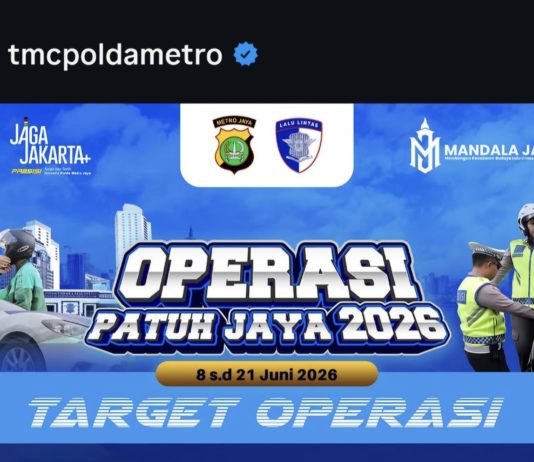 Operasi Patuh Jaya 2026 Dimulai Hari ini, Berikut Sasaran Operasinya Operasi Patuh Jaya 2026