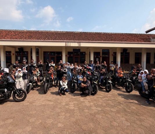 X Brotherhood dan QJ Riders Gelar Bakti Sosial, Pererat Persaudaraan Lewat Aksi Nyata X Brotherhood dan QJ Riders